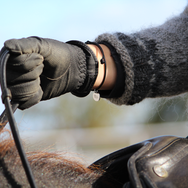 Lederarmband mit Tölter 